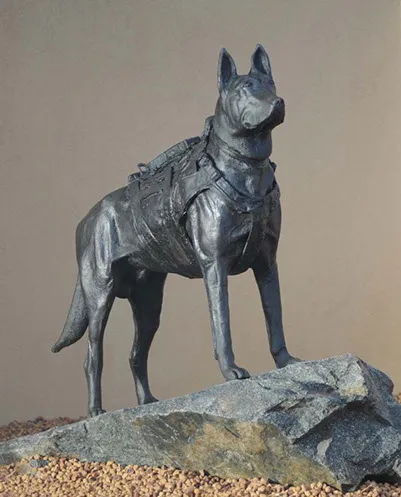 ‘The SAS Military Working Dog’ Circa 2007 by Robert C Hitchcock